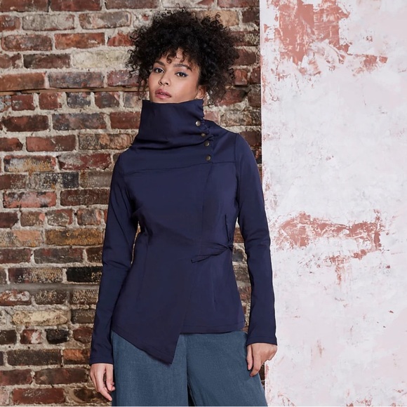 Melow by Melissa Bolduc Isabeau Assymetric Jacket, BNWT, size XS - Picture 2 of 14